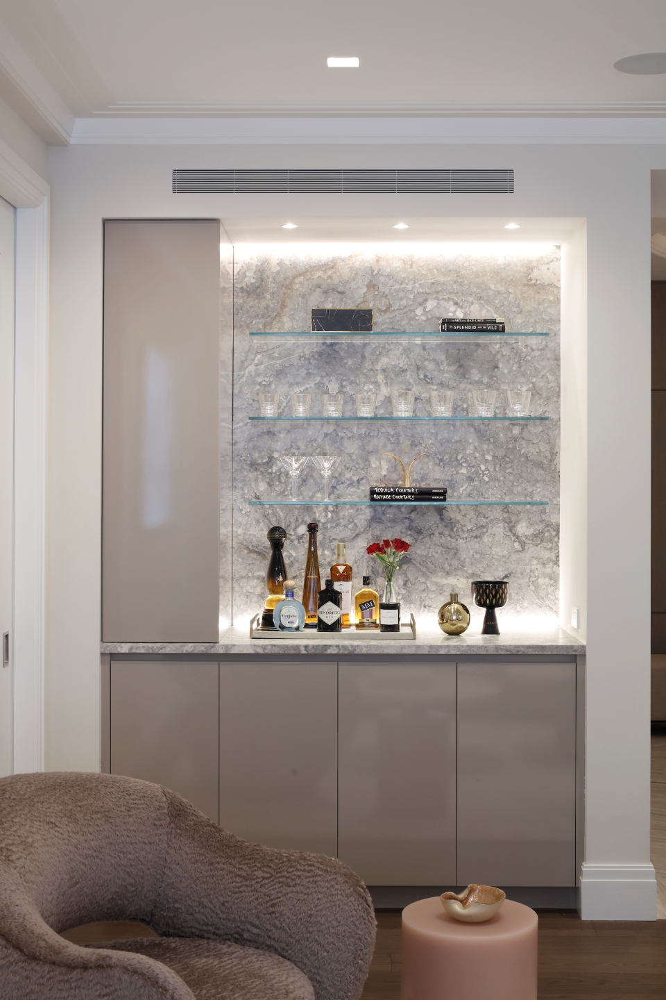 living rm bar